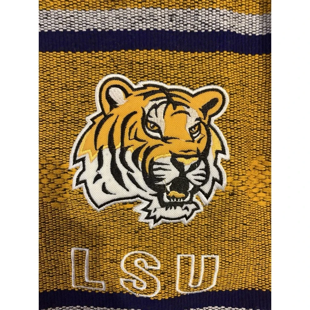 Louisiana State University (LSU)  Women's Serape Like Handbag Purse Backpack